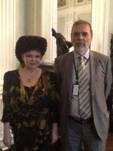 Валентина Петренко и Посол Норвегии господин Лейдульв Намтведт 