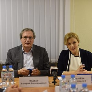 10 декабря прошла встреча В. Фадеева с Советом Общественной палаты Воронежской области.
